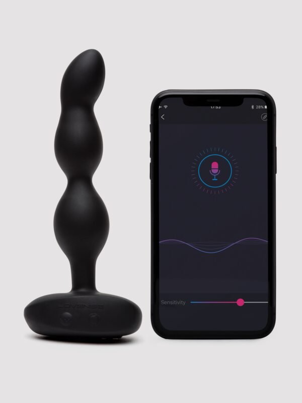 Lovense Ridge App Controlled Rotating and Vibrating Anal Beads