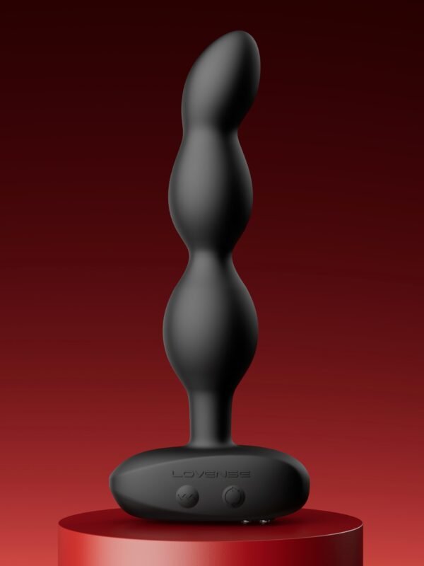 Lovense Ridge App Controlled Rotating and Vibrating Anal Beads