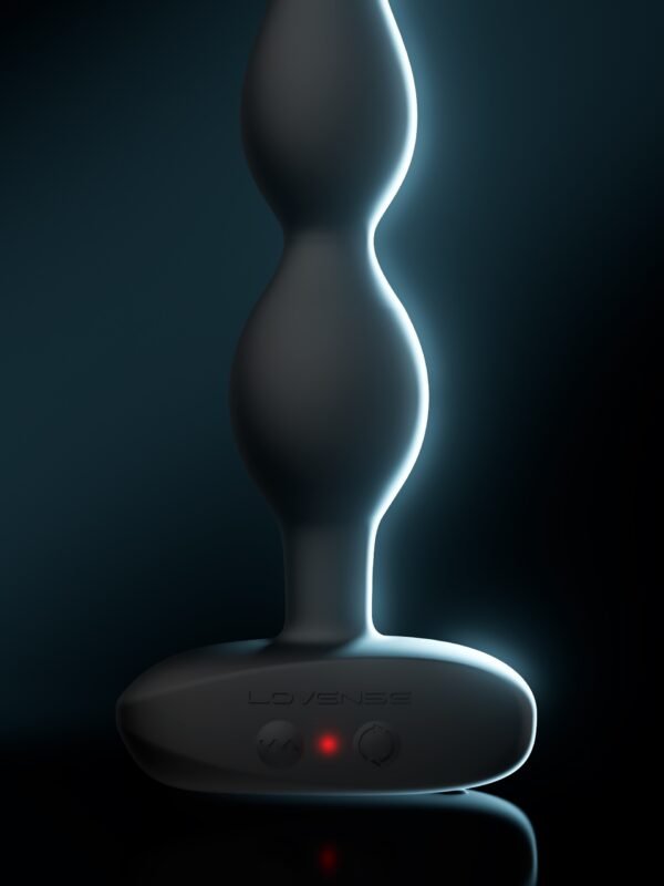 Lovense Ridge App Controlled Rotating and Vibrating Anal Beads
