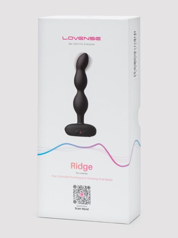Lovense Ridge App Controlled Rotating and Vibrating Anal Beads