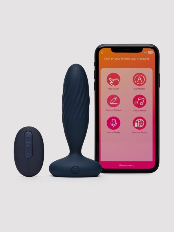 Svakom Jordan App-Controlled Thrusting Butt Plug