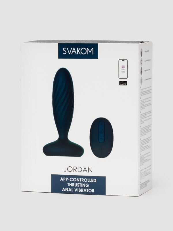 Svakom Jordan App-Controlled Thrusting Butt Plug