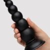 a29780g49285_2 Beaded Black Anal Dildo with Suction Cup Base 6.5 Inch