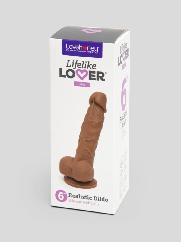 Lifelike Lover Luxe Realistic Silicone Dildo 6 Inch