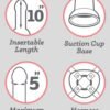 a38284g70654_5 Lifelike Lover Basic Realistic Suction Cup Dildo 10 Inch