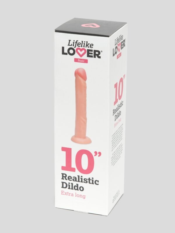 a38284g70654_6 Lifelike Lover Basic Realistic Suction Cup Dildo 10 Inch