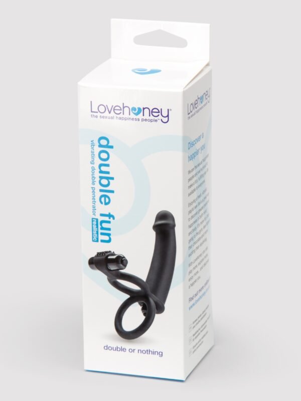 Lovehoney Double Fun Vibrating Double Penetration Strap-On
