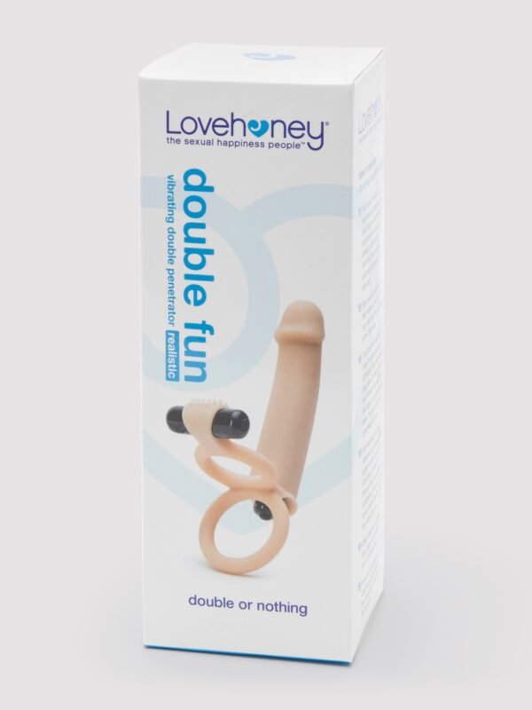 Lovehoney Double Fun Vibrating Double Penetration Strap-On