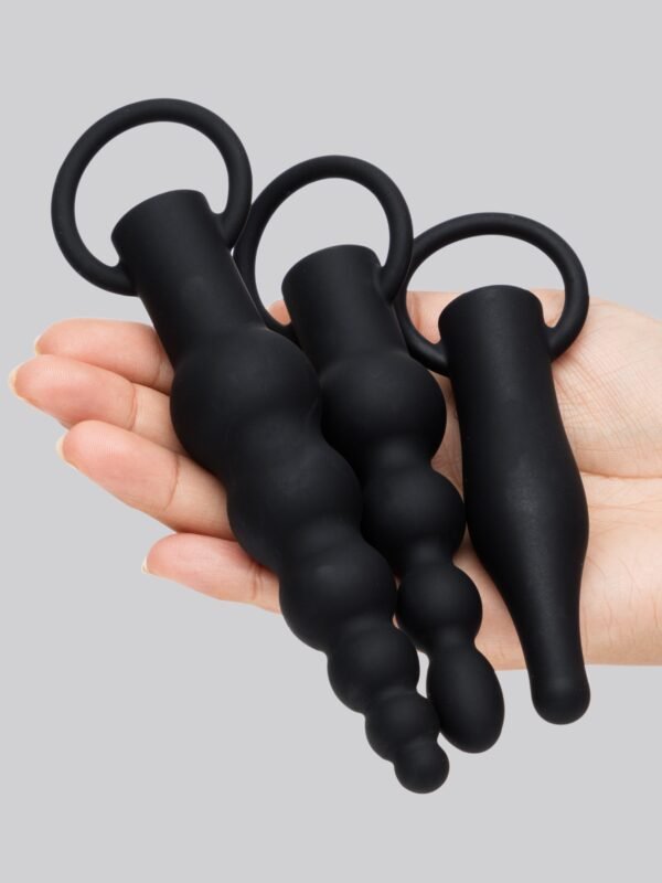 Lovehoney The Booty Bunch Rechargeable Vibrating Butt Plug Set (5 Piece)