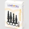 Lovehoney The Booty Bunch Rechargeable Vibrating Butt Plug Set (5 Piece)