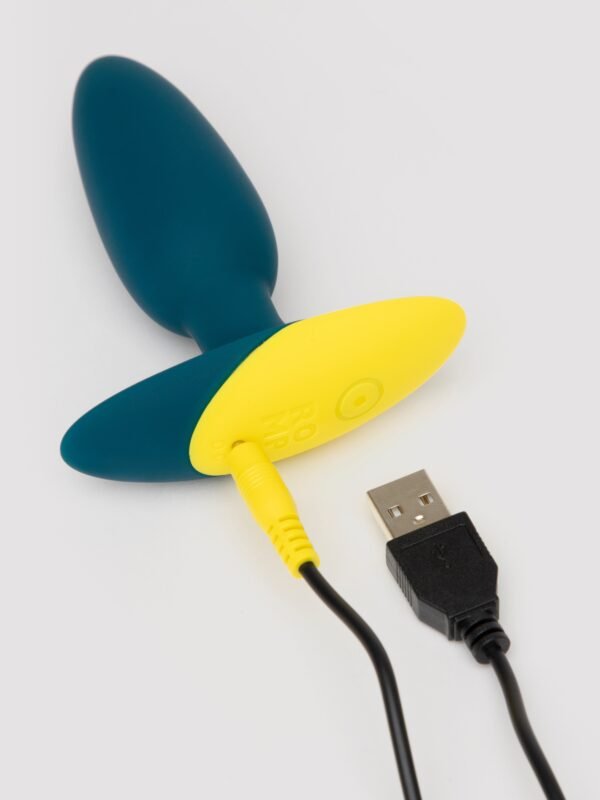 ROMP Bass Rechargeable Silicone Vibrating Butt Plug 3.5 Inches