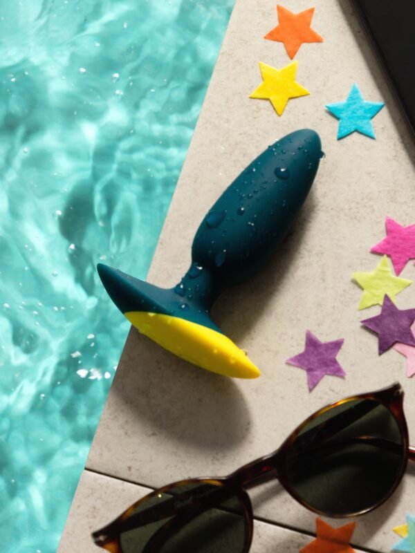 ROMP Bass Rechargeable Silicone Vibrating Butt Plug 3.5 Inches