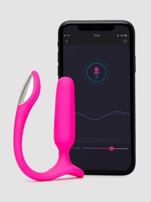 Lovense Lush Anal App Controlled Slim Vibrating Butt Plug