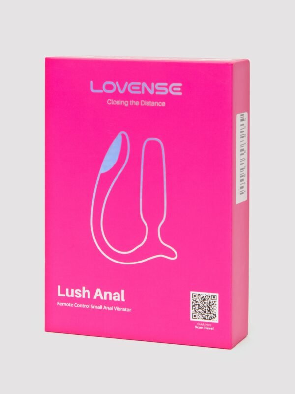 Lovense Lush Anal App Controlled Slim Vibrating Butt Plug