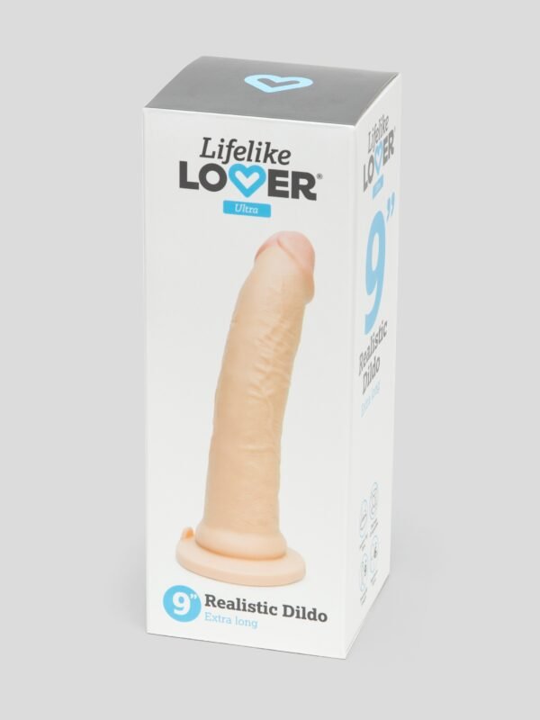 Lifelike Lover Ultra Realistic Suction Cup Dildo 9 Inch