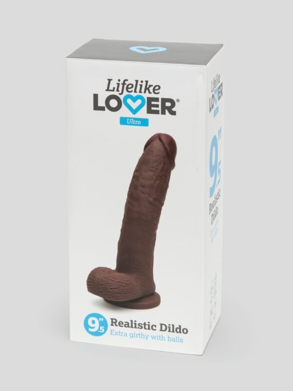 Lifelike Lover Ultra Realistic Ballsy Dildo 9.5 Inch