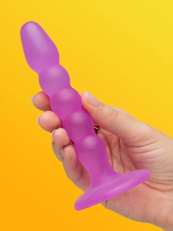 BASICS Ribbed Anal Starter Dildo 5 Inch