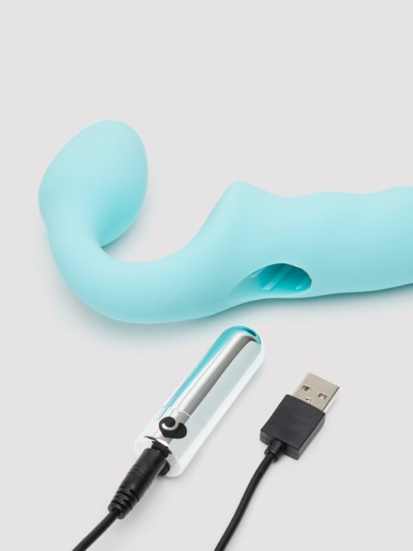 Lovehoney Posable Rechargeable Vibrating Strapless Strap-On