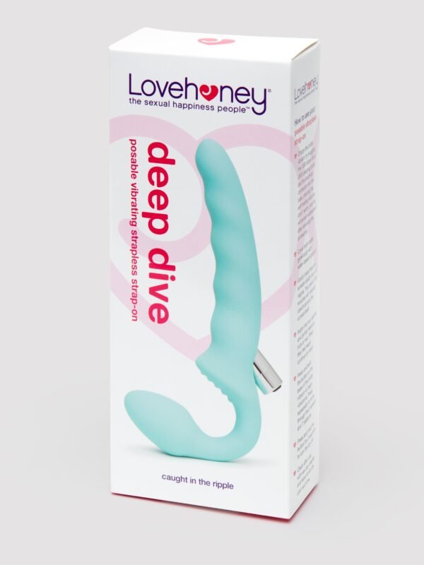 Lovehoney Posable Rechargeable Vibrating Strapless Strap-On