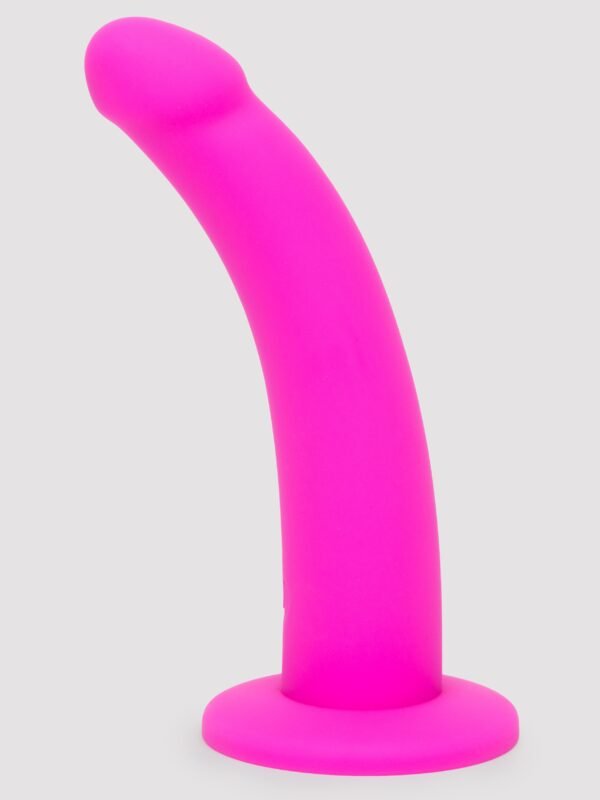 81724_1 Lovehoney Curved Silicone Suction Cup Dildo 6 Inch