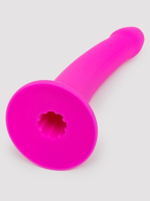 81724_3 Lovehoney Curved Silicone Suction Cup Dildo 6 Inch
