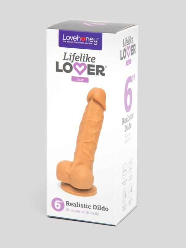 Lifelike Lover Luxe Realistic Silicone Dildo 6 Inch