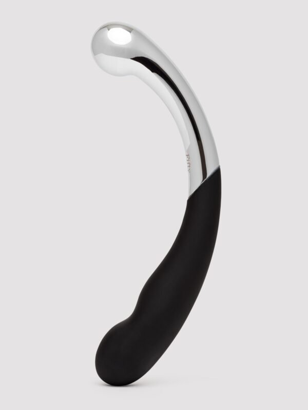 Fifty Shades of Grey Sweet Pressure Dark Steel and Silicone Double-Ended Dildo