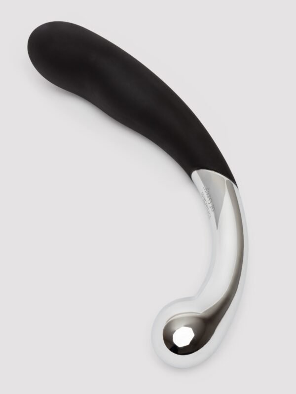 Fifty Shades of Grey Sweet Pressure Dark Steel and Silicone Double-Ended Dildo