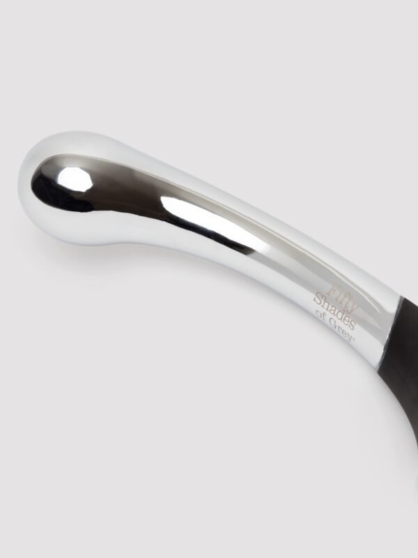 Fifty Shades of Grey Sweet Pressure Dark Steel and Silicone Double-Ended Dildo