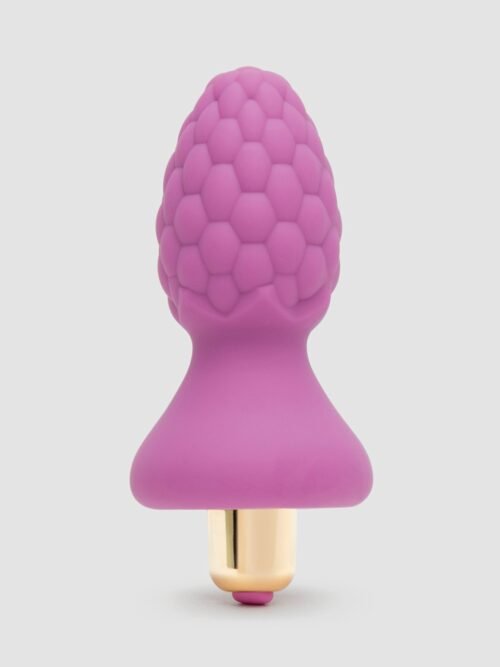 Rocks Off 7 Function Ass Berry Vibrating Butt Plug 2.25 Inch