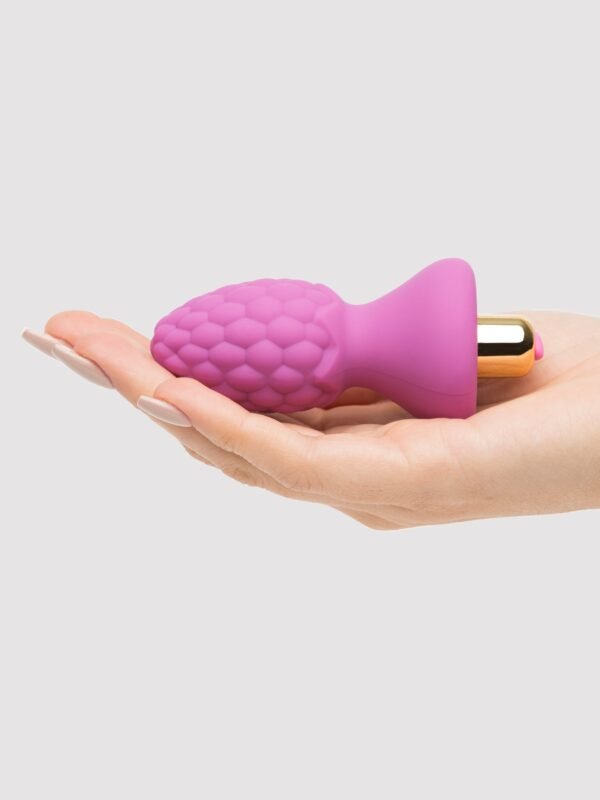 Rocks Off 7 Function Ass Berry Vibrating Butt Plug 2.25 Inch