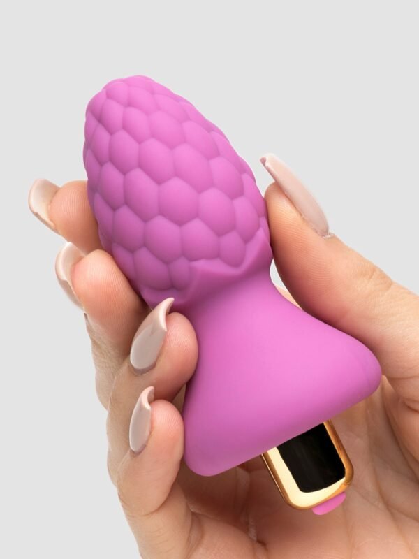 Rocks Off 7 Function Ass Berry Vibrating Butt Plug 2.25 Inch