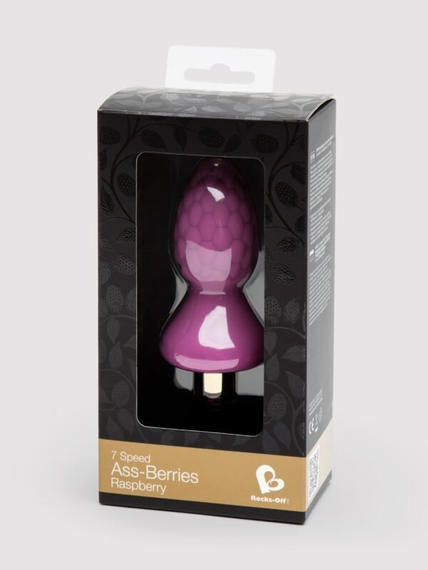 Rocks Off 7 Function Ass Berry Vibrating Butt Plug 2.25 Inch