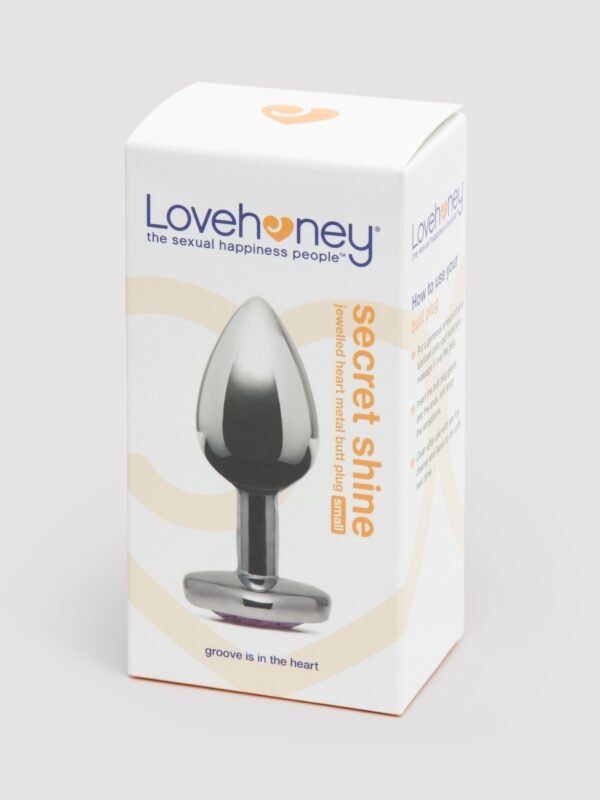 a40367g73770_5 Lovehoney Jeweled Heart Metal Butt Plug 2.5 Inch