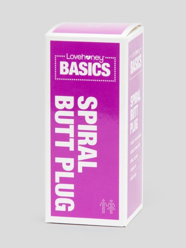 BASICS Spiral Butt Plug 4 Inch