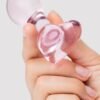 Lovehoney Small Heart Glass Butt Plug 3 Inch