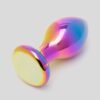 a45363g81766_1 Lovehoney Sensual Glass Small Iridescent Butt Plug 3 Inch