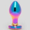 a45363g81766_2 Lovehoney Sensual Glass Small Iridescent Butt Plug 3 Inch