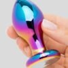a45363g81766_3 Lovehoney Sensual Glass Small Iridescent Butt Plug 3 Inch