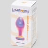 a45363g81766_5 Lovehoney Sensual Glass Small Iridescent Butt Plug 3 Inch