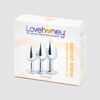 Lovehoney Jeweled Metal Butt Plug Set (3 Piece)