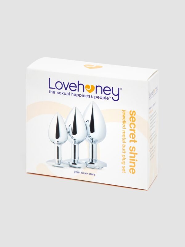 Lovehoney Jeweled Metal Butt Plug Set (3 Piece)