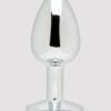 Lovehoney Silver Jewelled Aluminum Beginner's Butt Plug 2.5 Inch