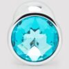 Lovehoney Silver Jewelled Aluminum Beginner's Butt Plug 2.5 Inch