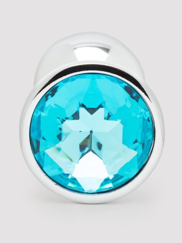 Lovehoney Silver Jewelled Aluminum Beginner's Butt Plug 2.5 Inch