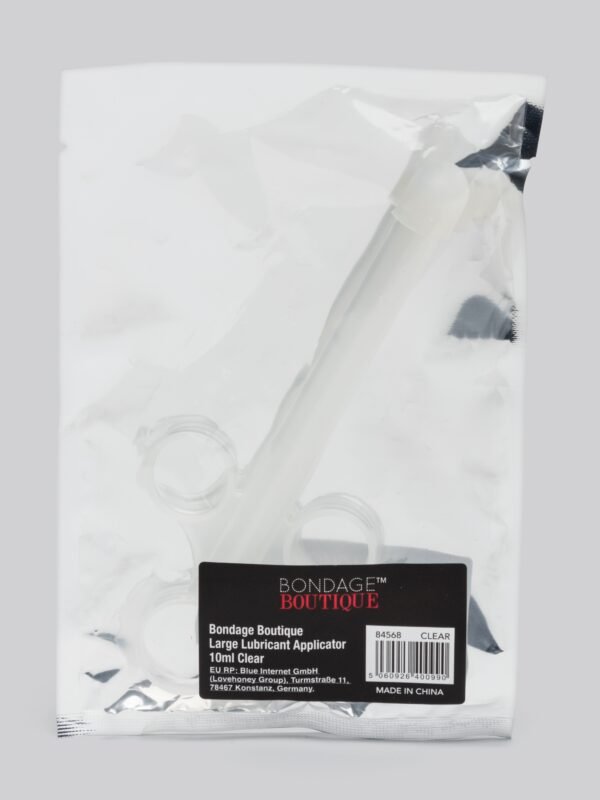 Bondage Boutique Large Lubricant Applicator Syringe 0.3 fl oz