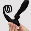 Lovehoney Remote-Control Pleasure Pulse Pulsing Prostate Massager with Double Cock Ring