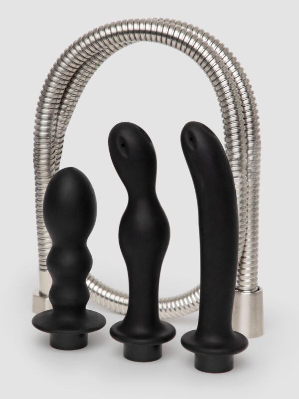 a48278g86069_1 Hydro Series Silicone Shower Spraying Anal Douche Set