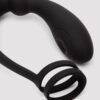 Lovehoney Remote-Control Pleasure Pulse Pulsing Prostate Massager with Double Cock Ring