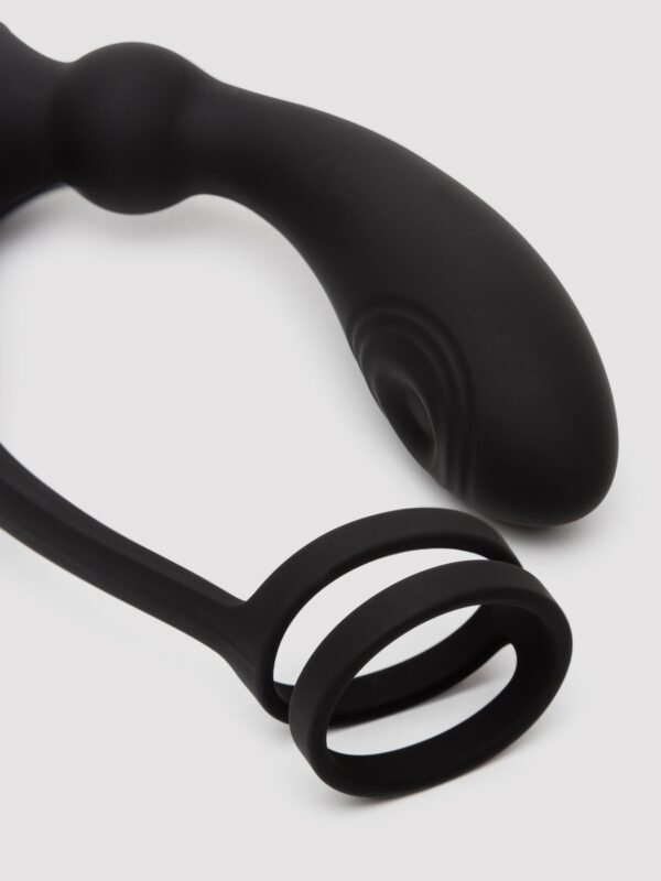 Lovehoney Remote-Control Pleasure Pulse Pulsing Prostate Massager with Double Cock Ring
